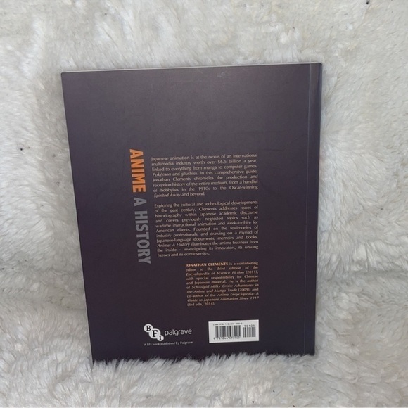Book by Jonathan Clements ( Anime a history )
Brand new book never got a - Picture 2 of 4